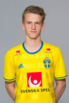 Aron Már Brynjarsson som spelar i P17/98-landslaget