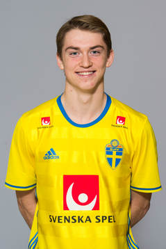 Carl Johansson som spelar i P17/98-landslaget