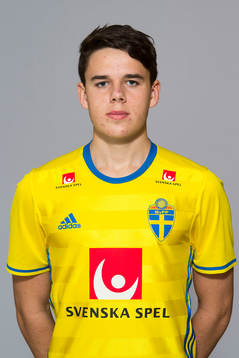 Samuel Adrian som spelar i P17/98-landslaget