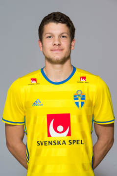 Mattias Andersson som spelar i P17/98-landslaget