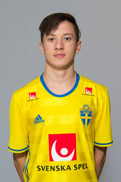 Henrik Johansson som spelar i P17/98-landslaget