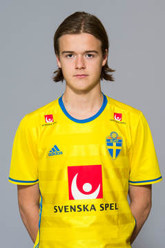 August Erlingmark som spelar i P17/98-landslaget