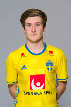 Johan Andersson som spelar i P17/98-landslaget
