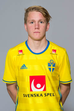 Oliver Nilsson som spelar i P17/98-landslaget