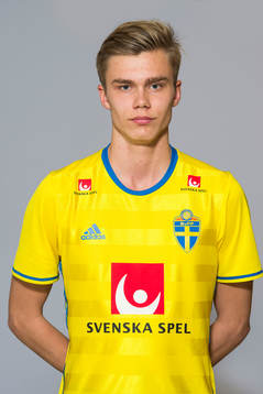 Marcus Degerlund som spelar i P17/98-landslaget