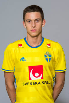 Viktor Franssila som spelar i P17/98-landslaget