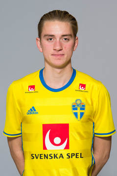 Adam Larsson som spelar i P17/98-landslaget