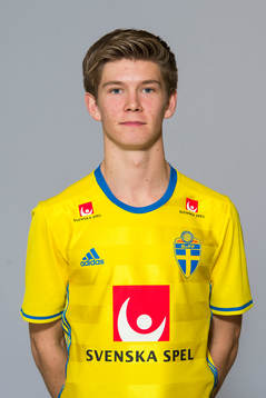 Adam Fägerhag som spelar i P17/98-landslaget