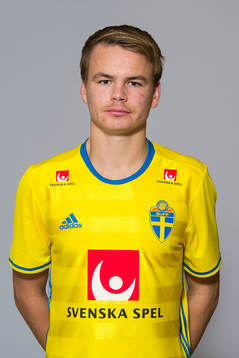 Gustav Henriksson som spelar i P17/98-landslaget