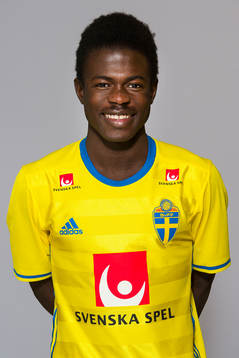 Mohamed Kamara som spelar i P17/98-landslaget