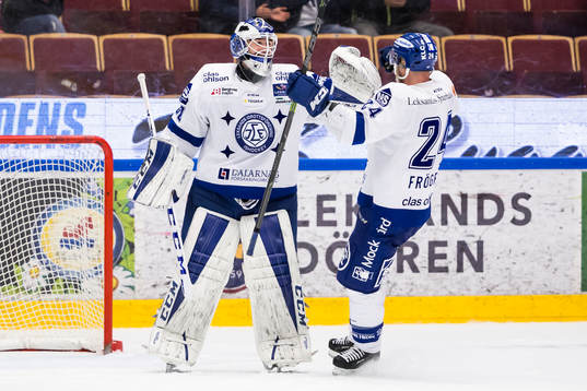 målvakt Henrik Haukeland Jonas Frögren jublar