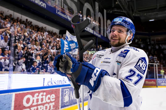 Leksands Viktor Mårtensson utsedd till matchens krigare i