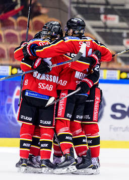 Luleåspelarna jublar