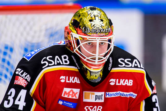 Luleås målvakt Joel Lassinantti