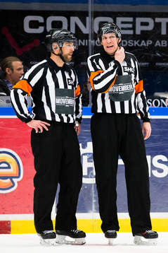 Domare Markus Linde och Domare Morgan Johansson