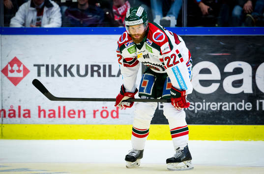 Frölundas Robin Figren deppar