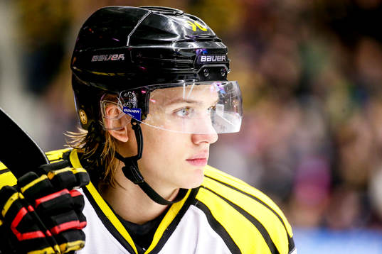 Brynäs Oskar Lindblom deppar