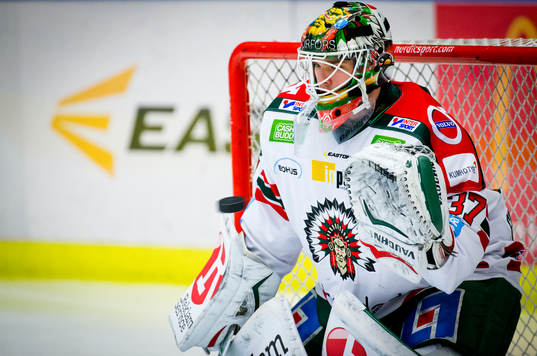 Frölundas målvakt Johan Gustafsson