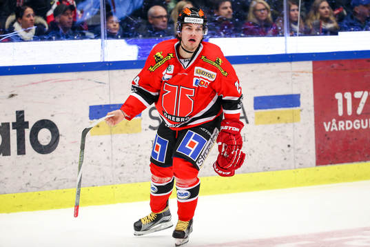 Örebros Petr Zamorsky deppar