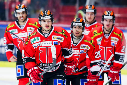 Örebros Libor Hudacek jublar