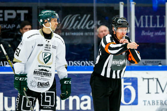Domare Morgan Johansson godkänner Färjestads