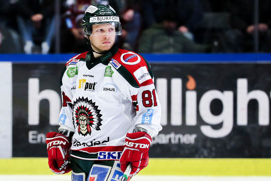 Frölundas Ryan Lasch deppar