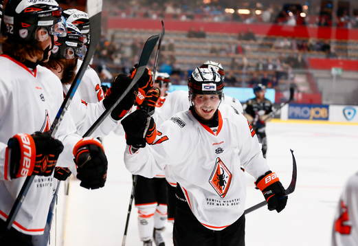 Karlskronas Mattias Granlund jublar