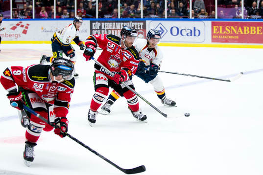 Malmö Redhawks Joey Tenute och Djurgårdens Patrick