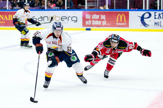 Djurgårdens Markus Ljungh och Malmö Redhawks  Mattias