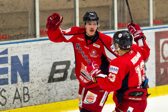 Hanhals Fredrik Johansson jublar