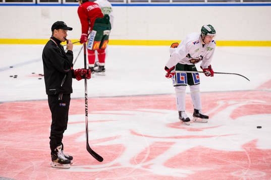 Frölundas tränare Roger Rönnberg
