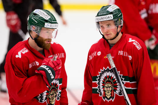 Frölundas Robin Figren och Artturi Lehkonen