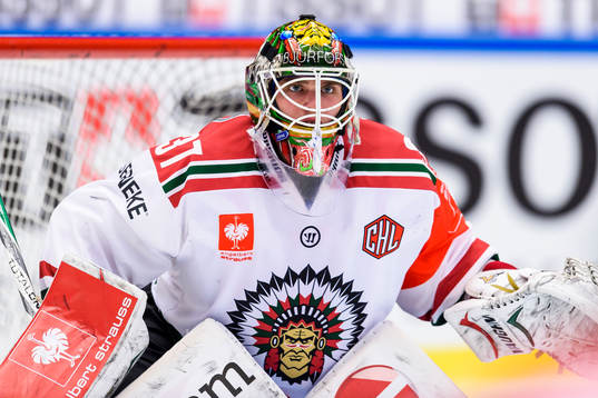 Frölundas målvakt Johan Gustafsson