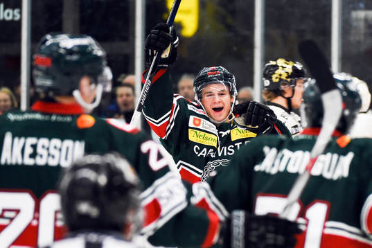 Tingsryds Joakim Högberg jublar