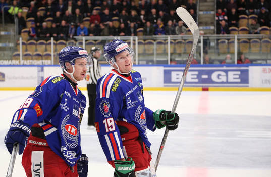 Oskarshamns Victor Svensson och Emil Kristensen