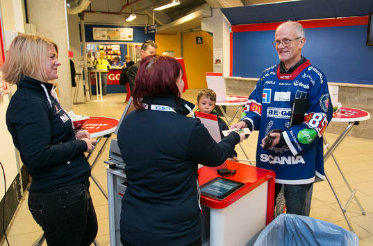 Svenska Spel finns numera i Be-Ge Hockey Center.