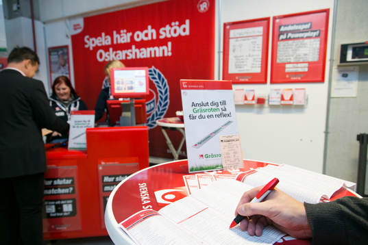 Svenska Spel finns numera i Be-Ge Hockey Center.