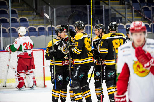 Emil Carnestad, Fredrik Händemark, Patrik Blomberg och