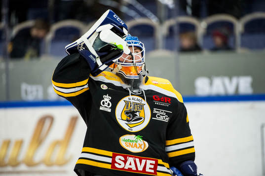 Panterns målvakt Viktor Andrén