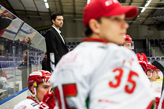 Moras tränare Jeremy Colliton