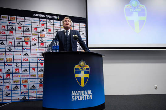 Förbundskapten Erik Hamrén