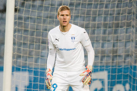 Malmös målvakt Fredrik Andersson