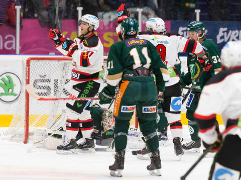 Malmö Redhawks  Björn Svensson  jublar