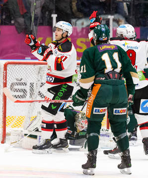 Malmö Redhawks  Björn Svensson  jublar