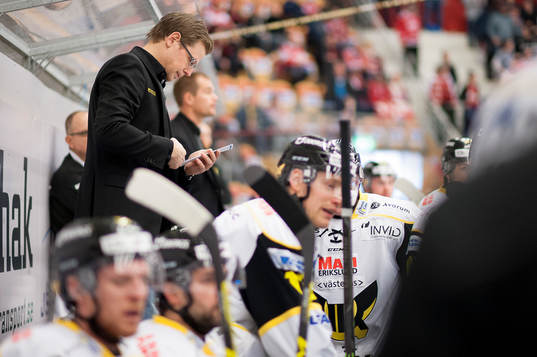 Västerås tränare Martin Filander