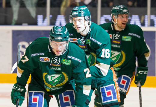 Färjestads John Persson jublar