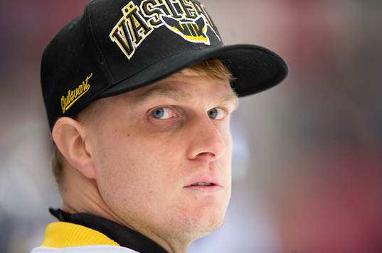 Västerås målvakt Marcus Dahlbom
