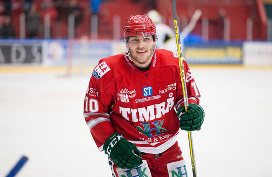 Timrås Johan Persson jublar