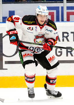 Färjestads Rickard Wallin och Malmö Redhawks  Björn