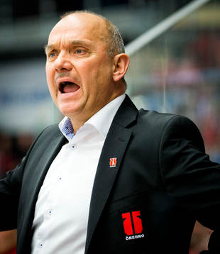 Örebros tränare Kent Johansson deppar